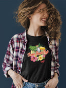 Tropical Toucan Paradise Vacation Graphic  Women's T-shirt