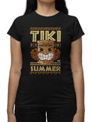 Tiki-Summer Hawaiian Tropical Vibes  Women's T-shirt