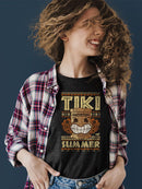 Tiki-Summer Hawaiian Tropical Vibes  Women's T-shirt