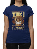 Tiki-Summer Hawaiian Tropical Vibes  Women's T-shirt