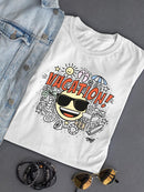 Fun Cool Summer Trendy Graphic Symbol  Women's T-shirt