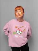 Maki Sushi Japanese Food Lover Design Women's Sweatshirt