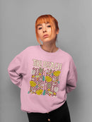 Tiki-Beach Hawaiian Vacation Vibes Graphic Women's Sweatshirt