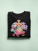 Aloha Mermaid - Tropical Island Vibes Graphic Women's Sweatshirt