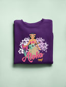 Aloha Mermaid - Tropical Island Vibes Graphic Women's Sweatshirt