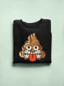 Tiki-Face Funny Tribal Design Women's Sweatshirt