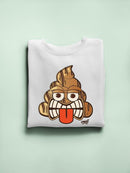 Tiki-Face Funny Tribal Design Women's Sweatshirt