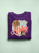 Aloha Tropical Coconut Icon Trendy Graphic Women's Sweatshirt