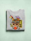 Iconic Beach Club Trendy Graphic Women's Sweatshirt