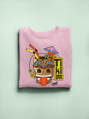 Iconic Beach Club Trendy Graphic Women's Sweatshirt