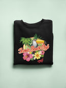 Tropical Toucan Paradise Vacation Graphic Women's Sweatshirt