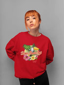 Tropical Toucan Paradise Vacation Graphic Women's Sweatshirt