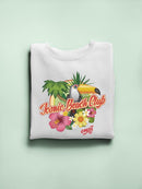 Tropical Toucan Paradise Vacation Graphic Women's Sweatshirt