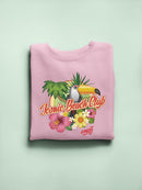 Tropical Toucan Paradise Vacation Graphic Women's Sweatshirt