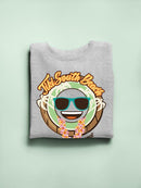 Tiki-South Tribal Beachwear Trendy Graphic Women's Sweatshirt