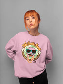 Tiki-South Tribal Beachwear Trendy Graphic Women's Sweatshirt