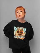 Iconic Surf Club Trendy Hawaiian Graphic Women's Sweatshirt