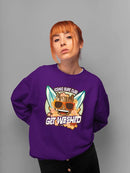 Iconic Surf Club Trendy Hawaiian Graphic Women's Sweatshirt