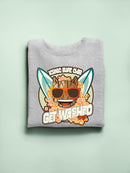 Iconic Surf Club Trendy Hawaiian Graphic Women's Sweatshirt