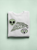Outer Space Cool Alien Sci-Fi Trendy Graphic Women's Sweatshirt