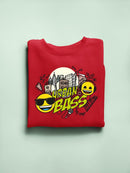 Cool City Urban Bass Trendy Graphic Symbol Women's Sweatshirt