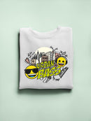 Cool City Urban Bass Trendy Graphic Symbol Women's Sweatshirt