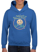 Winter Wonderland Howling Wolf Christmas Gift Idea  Youth's Hoodie