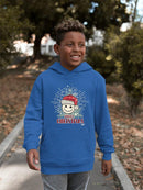 Cheerful Merry Christmas Graphic Youth's Hoodie