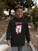Japanese Fortune Cat - Lucky Cat Sakura Graphic  Youth's Hoodie