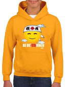 Be Determined Kanji Japanese Motivational Graphic  Youth's Hoodie