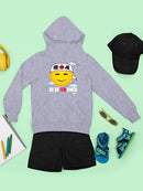 Be Determined Kanji Japanese Motivational Graphic  Youth's Hoodie