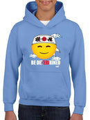 Be Determined Kanji Japanese Motivational Graphic  Youth's Hoodie