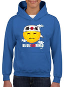 Be Determined Kanji Japanese Motivational Graphic  Youth's Hoodie