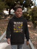Tiki-Beach Hawaiian Vacation Vibes Graphic  Youth's Hoodie
