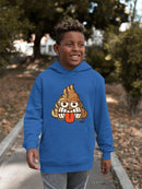 Tiki-Face Funny Tribal Design  Youth's Hoodie