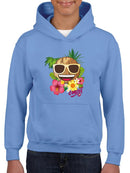 Tropical Summer Hawaiian Fun Icon Youth's Hoodie