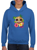 Tropical Summer Hawaiian Fun Icon Youth's Hoodie