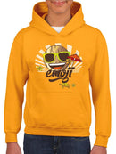 Sunny Tropical Icon Fun Graphic  Youth's Hoodie
