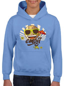 Sunny Tropical Icon Fun Graphic  Youth's Hoodie