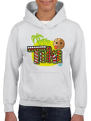 Tiki-Style Hawaiian Luau Party Graphic  Youth's Hoodie