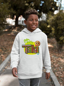 Tiki-Style Hawaiian Luau Party Graphic  Youth's Hoodie