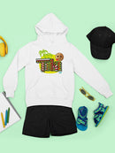 Tiki-Style Hawaiian Luau Party Graphic  Youth's Hoodie