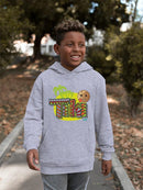 Tiki-Style Hawaiian Luau Party Graphic  Youth's Hoodie