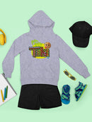 Tiki-Style Hawaiian Luau Party Graphic  Youth's Hoodie