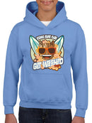 Iconic Surf Club Trendy Hawaiian Graphic  Youth's Hoodie