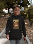 Tiki-Summer Hawaiian Tropical Vibes  Youth's Hoodie