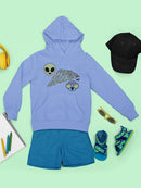 Outer Space Cool Alien Sci-Fi Trendy Graphic  Youth's Hoodie