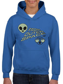 Outer Space Cool Alien Sci-Fi Trendy Graphic  Youth's Hoodie