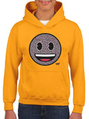 Floral Smile Fun Trendy Graphic Symbols  Youth's Hoodie