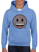Floral Smile Fun Trendy Graphic Symbols  Youth's Hoodie
